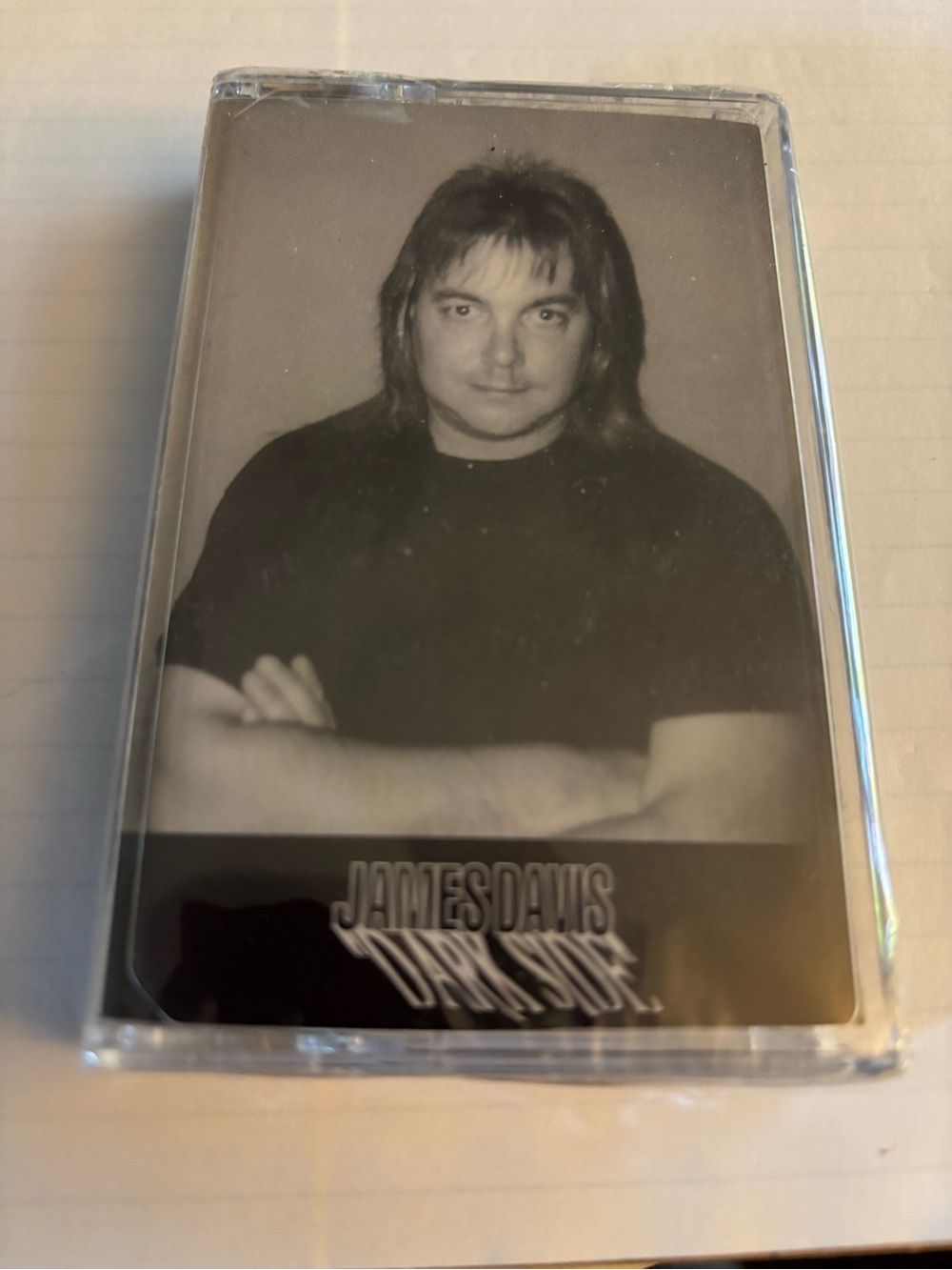 (NW23) Vintage 1996 Cassette Dark Side  by James Davis Factory Sealed